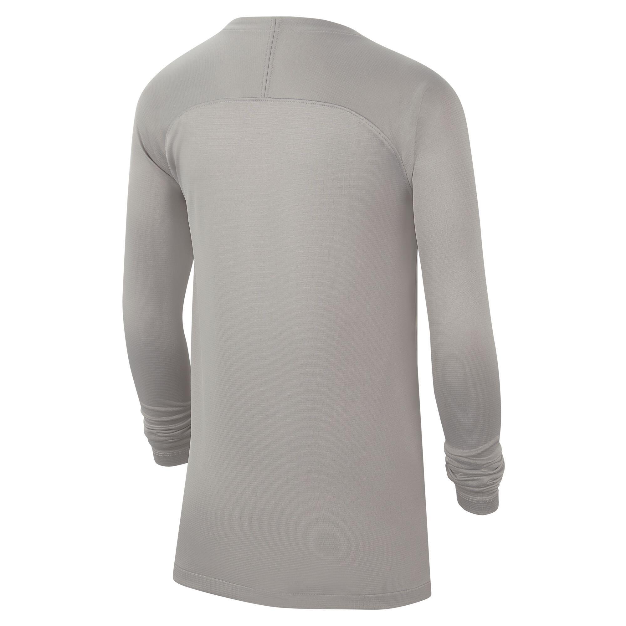 Maglie maniche lunghe da calcio junior nike grigio 3/4