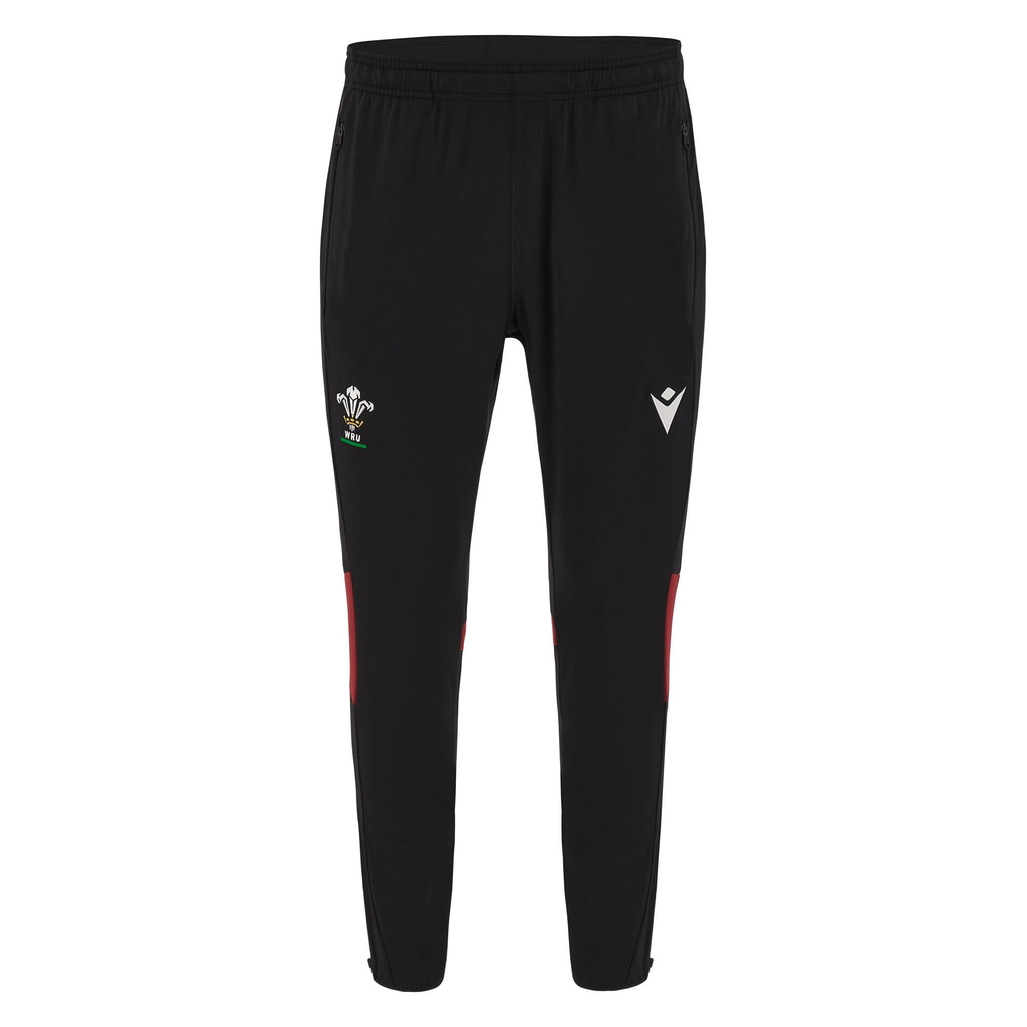 Macron Wales WRU Mens Training Fitted Pants 1/5