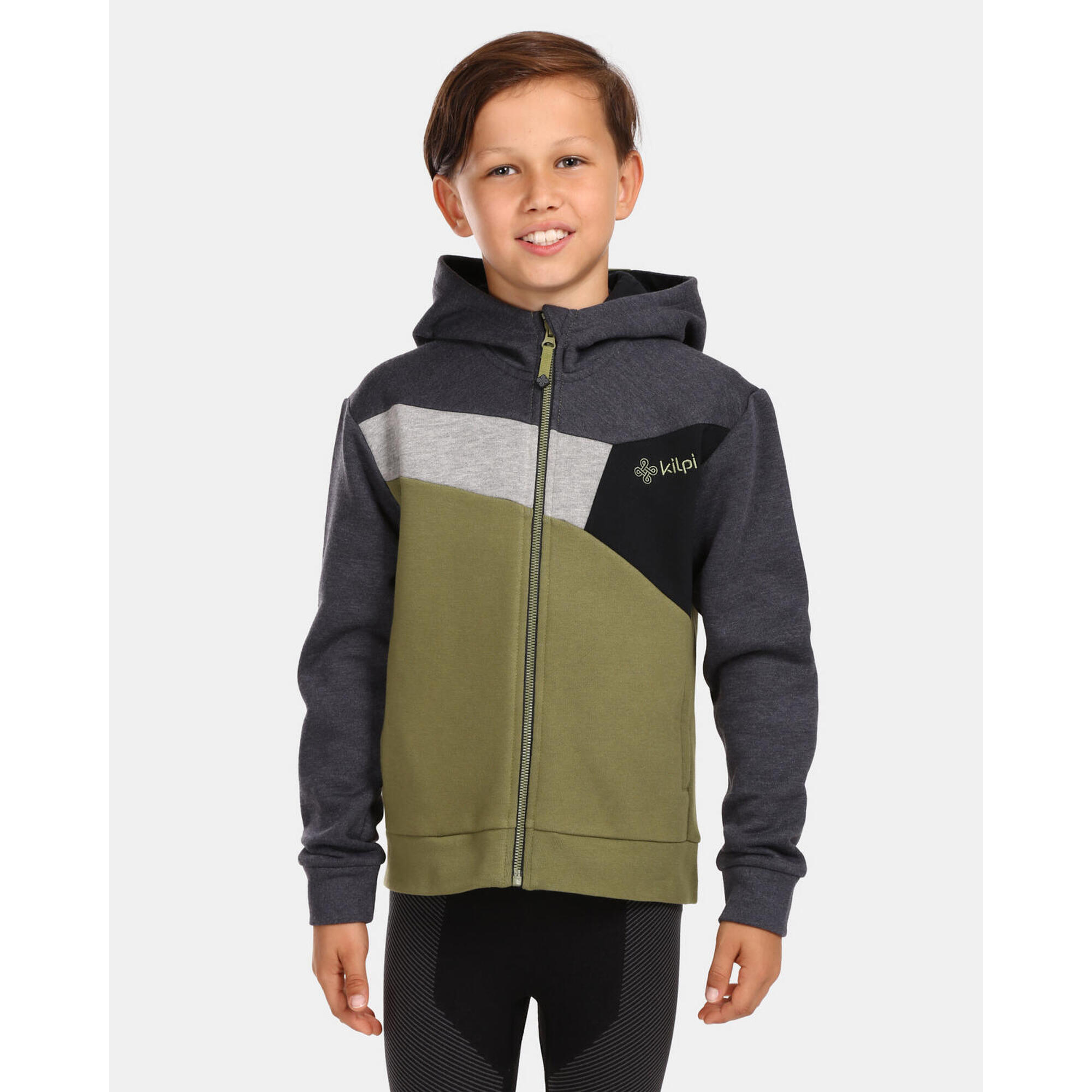 KILPI Dětská bavlněná mikina Kilpi PREDA-JB