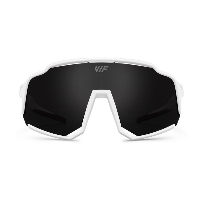 Uniwersalne sportowe okulary przeciwsłoneczne z polaryzacją VIF Two White