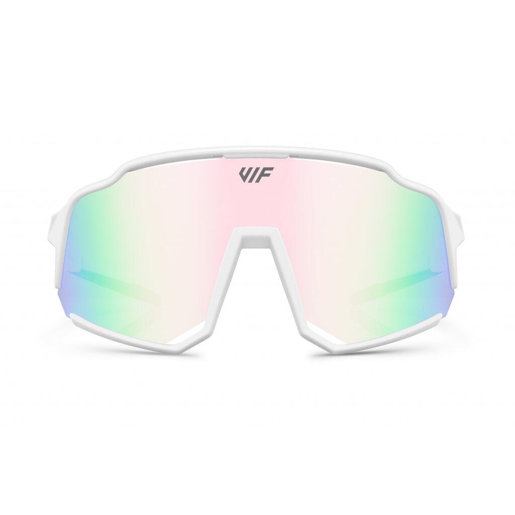 Uniwersalne sportowe okulary przeciwsłoneczne z polaryzacją VIF Two White 3/7
