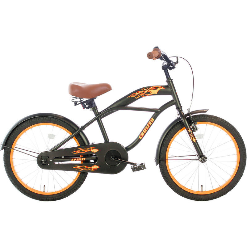 Cortego Cruiser Vélo Garçon Orange 18 Pouce