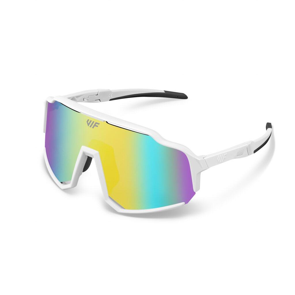 VIF Univerzální sportovní fotochromatické brýle Two White Edition