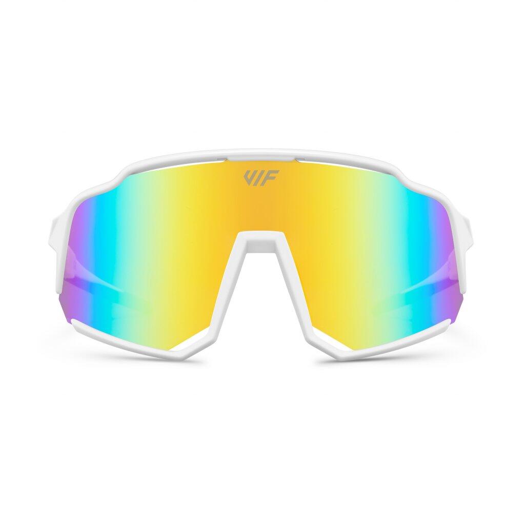 Uniwersalne sportowe okulary przeciwsłoneczne z polaryzacją VIF Two White 3/7