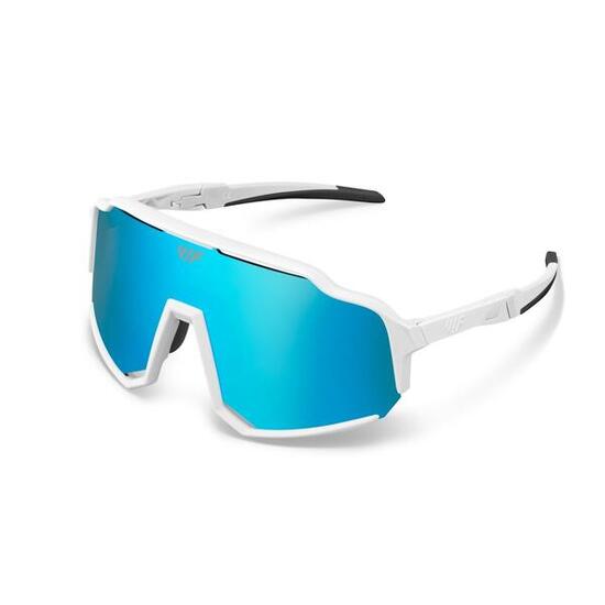 Uniwersalne sportowe okulary przeciwsłoneczne z polaryzacją VIF Two White