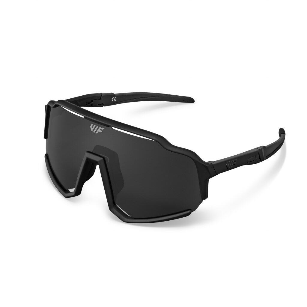 Uniwersalne sportowe okulary przeciwsłoneczne z polaryzacją VIF Two Black