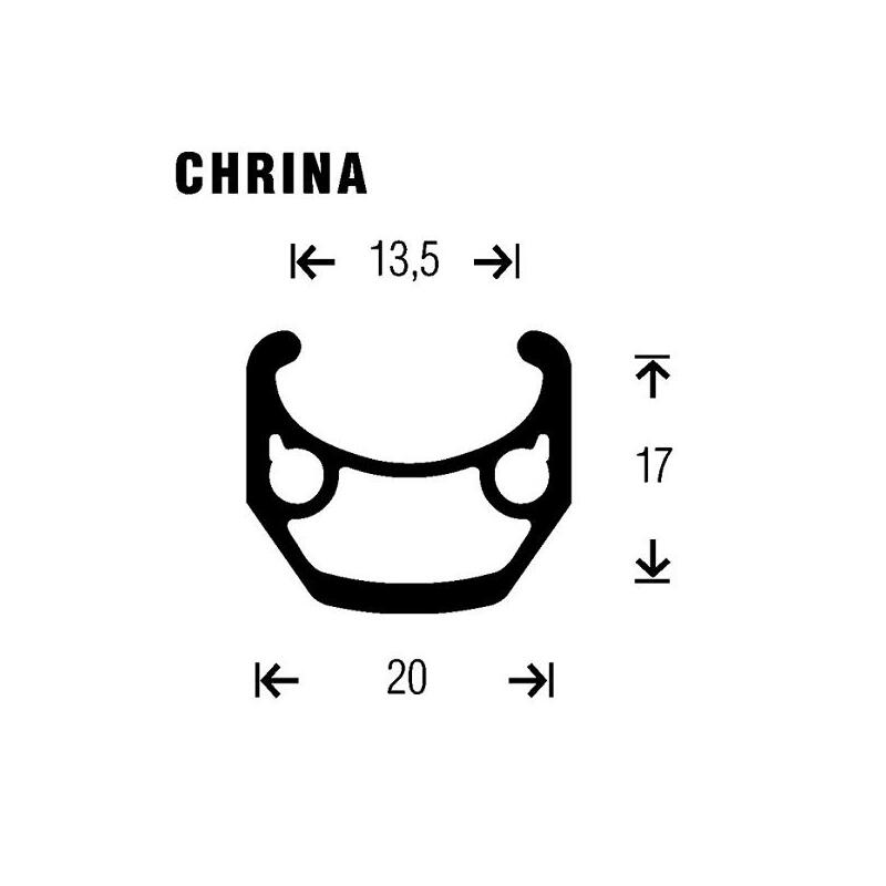 Ruota posteriore argento con cassetta Gurpil chrina 8 v 2/2