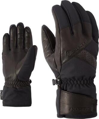 Winterhandschoenen heren maat 9 - ziener getter as®aw alpine 100% zwart