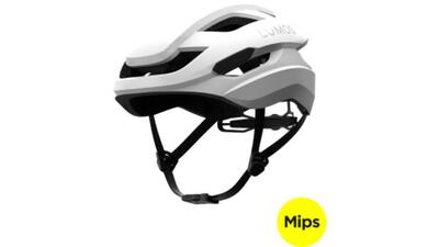 Fietshelm unisex maat m/l - lumos ultra fly mips + firefly phantom white