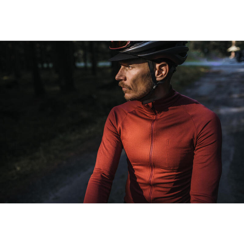 Maillot Signature Thermal à manches longues Ruby Wine