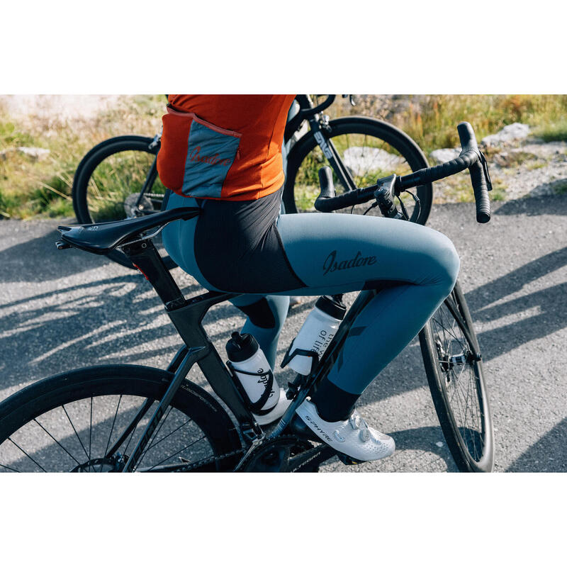 Collant de cyclisme pour femmes Thermique Signature Bleu Orion