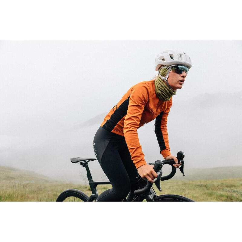 Giacca da ciclismo da donna Softshell Con Luci OSRAM Incorporate Fiamma Dorata