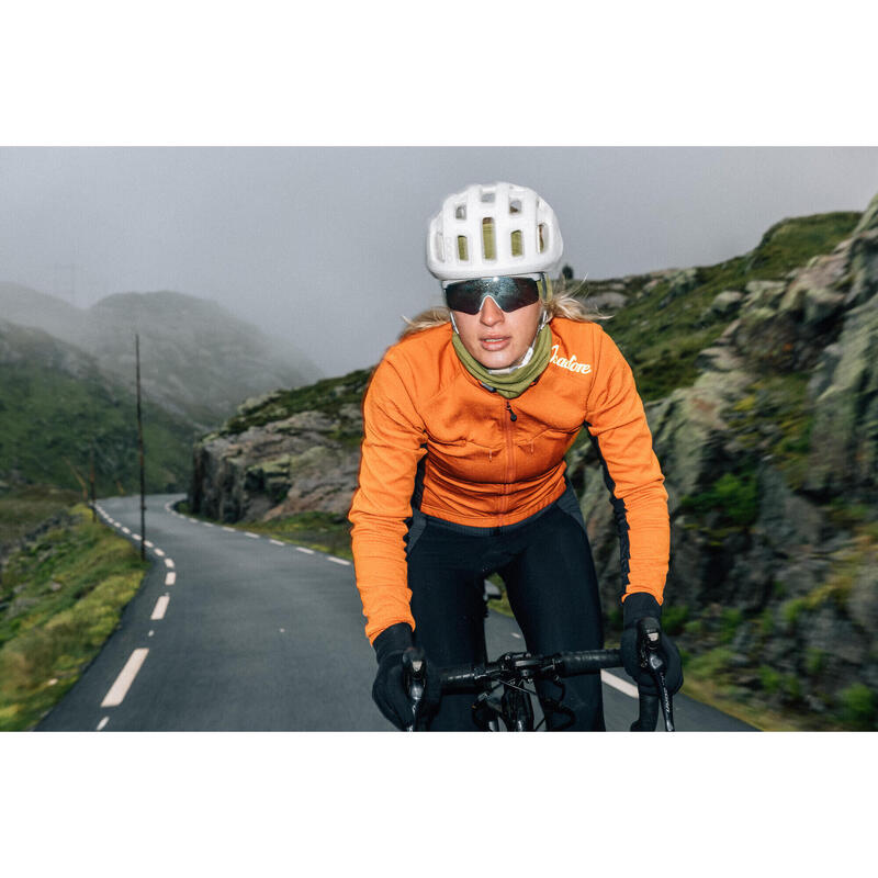 Giacca da ciclismo da donna Softshell Con Luci OSRAM Incorporate Fiamma Dorata