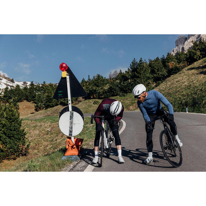 Maillot à manches longues de cyclisme pour hommes Bloquant le Vent Figuier