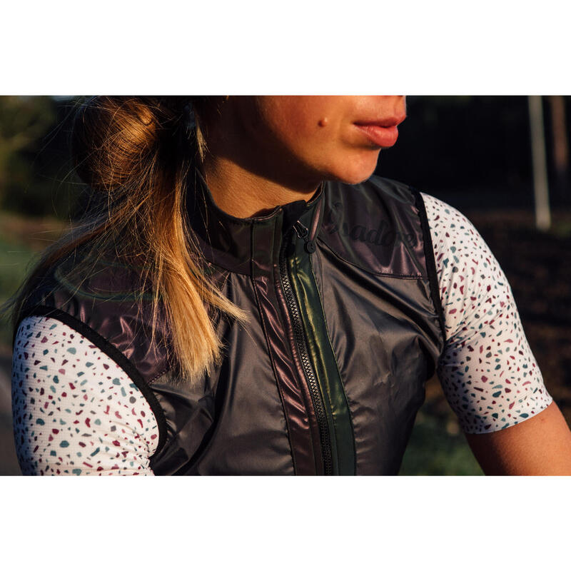 Gilet de cyclisme pour femmes Alternative Noir