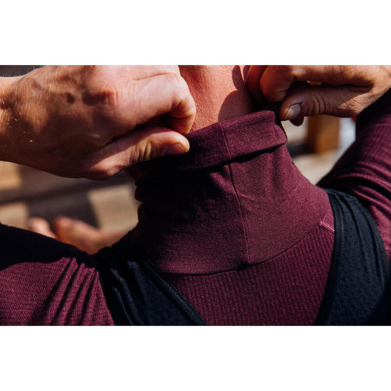 Merino Deep Winter Baselayer Purple/Slate