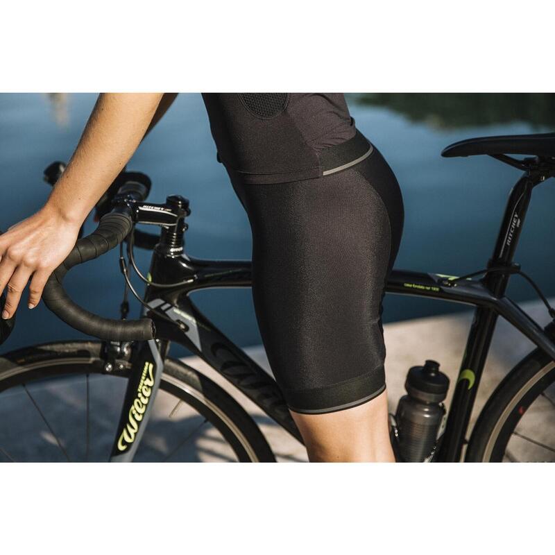 Dames wieler Bibshorts Echelon Zwart