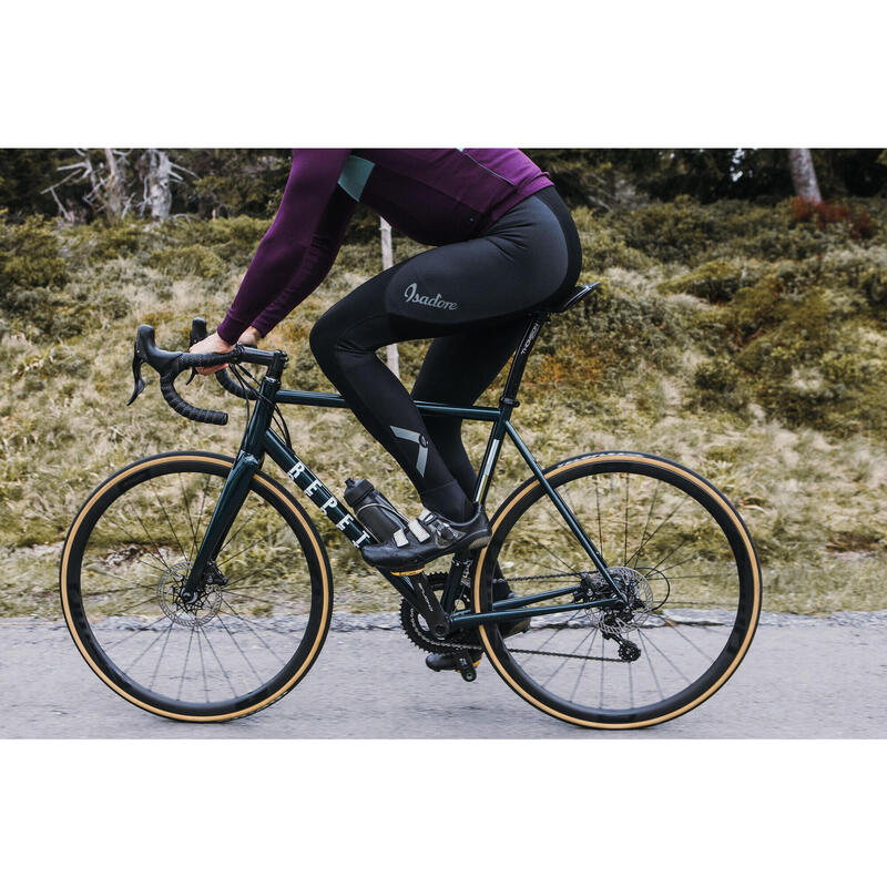 Collant de cyclisme pour hommes Thermique Sans Chamois Signature Noir