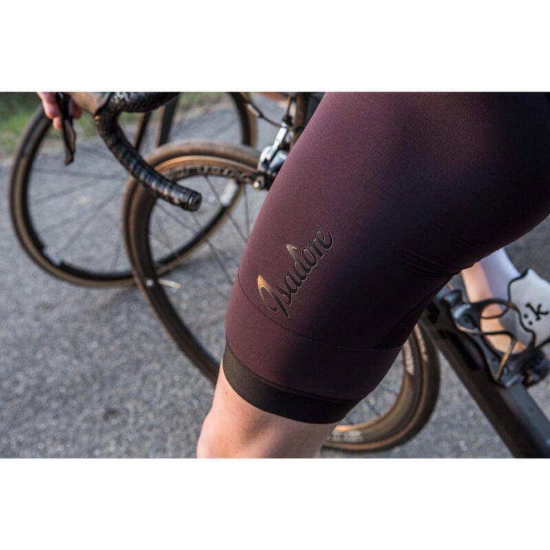 Pantaloncini con bretelle da ciclismo da uomo Signature 1.0 Nero