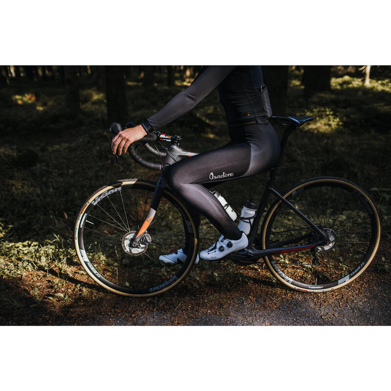 Collant de cyclisme pour femmes Thermique Signature Noir