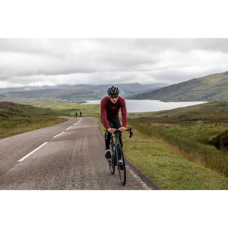 Signature Deep Winter Long Sleeve Jersey Cabernet