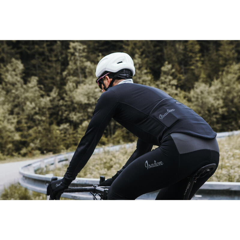 Veste de cyclisme pour hommes Softshell Hiver Signature Noir