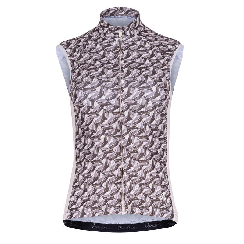 Gilet da ciclismo da donna Termico Alternative Crema al Burro