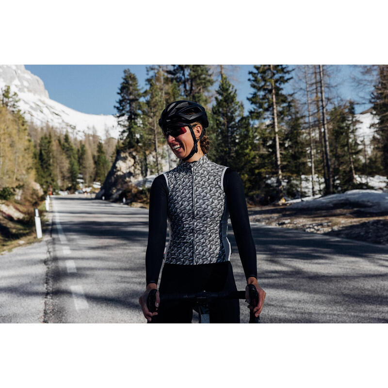 Gilet de cyclisme pour femmes Thermique Alternative Crème au Beurre