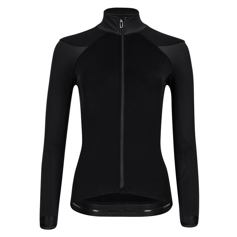 Damen Rad Langarmtrikot Echelon Anthrazit