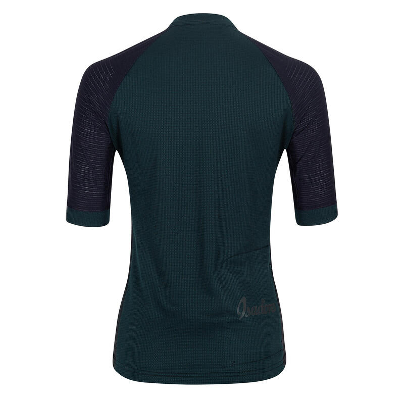 Dames wieler Shirt met lange mouwen Licht Gravel Antraciet