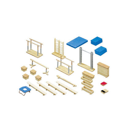 Turnhallen-Modell Mini Schulsport Unisex