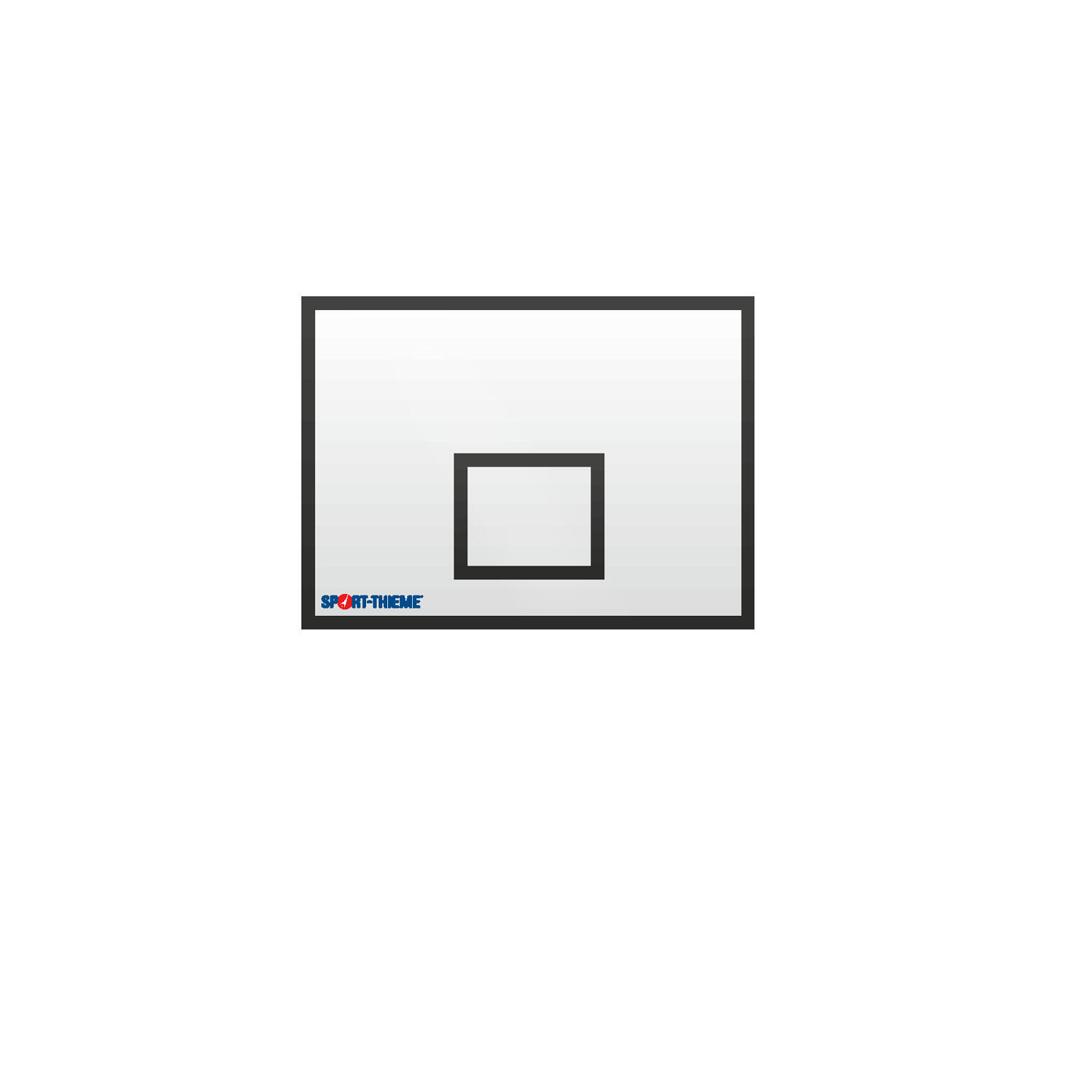 Basketball-Zielbrett GFK 120x90 cm 27 mm Basketball Unisex 2/4