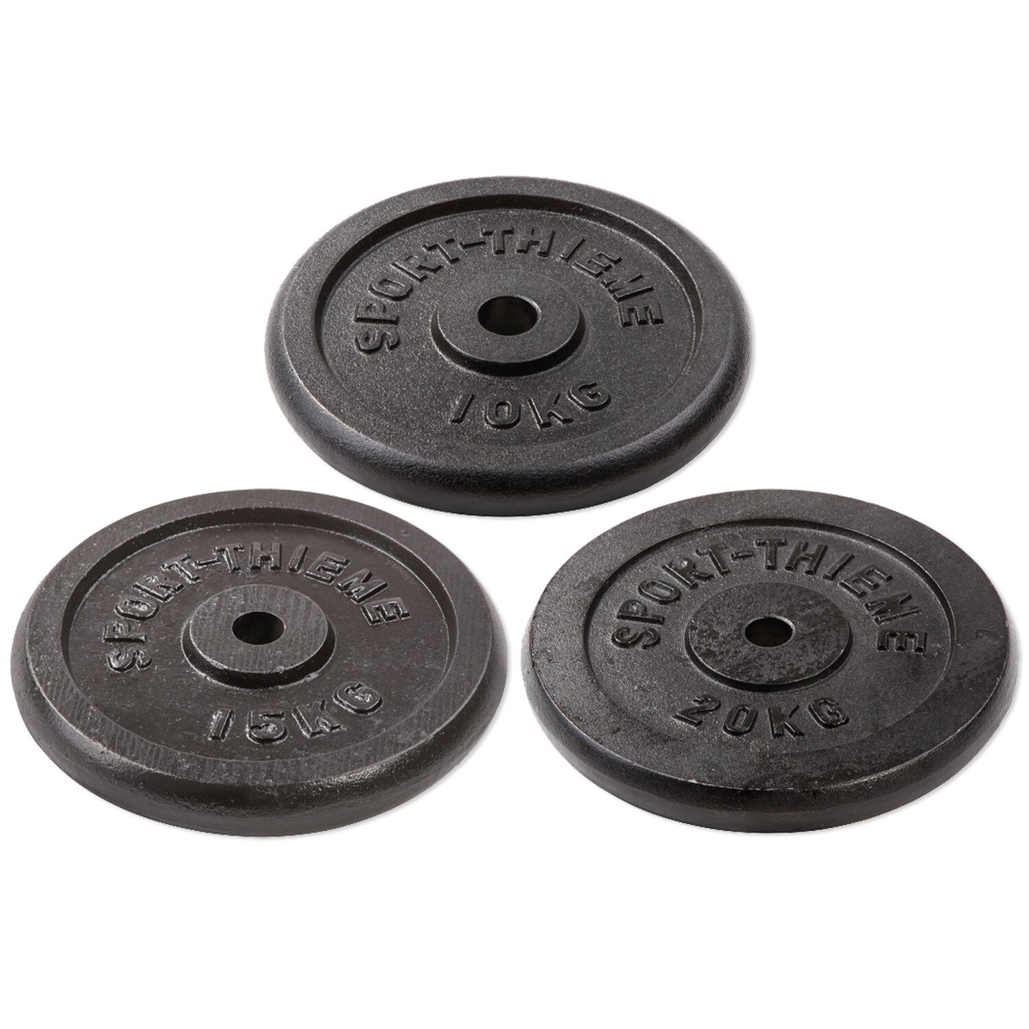 Sport-Thieme "Fonte" barbell disc, 20 kg