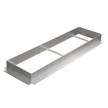 Einbauwanne Aluminium für Absprungbalken Wettkampf (B: 34 cm) Leichtathletik