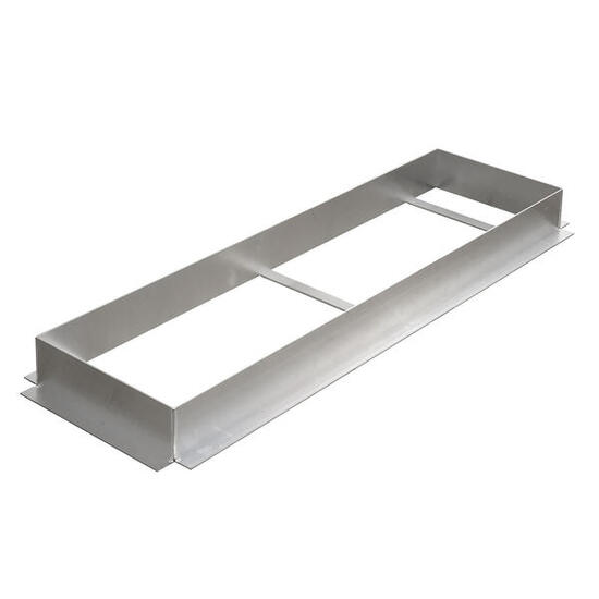 Einbauwanne Aluminium für Absprungbalken Wettkampf (B: 34 cm) Leichtathletik