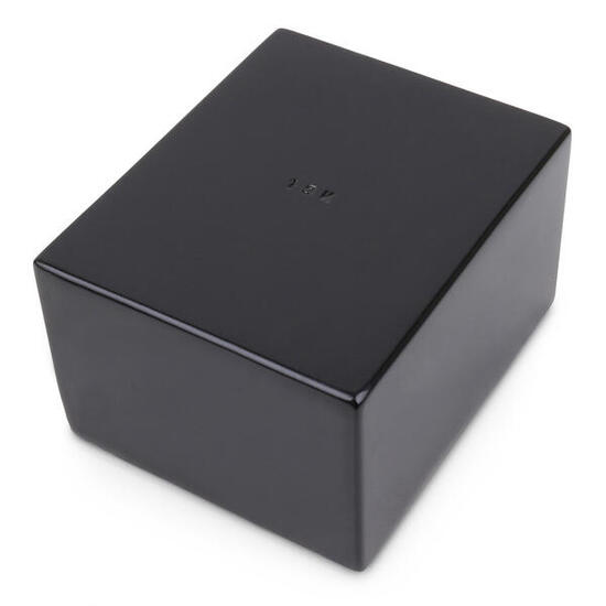 Stoßstein 15 kg Leichtathletik Unisex Schwarz