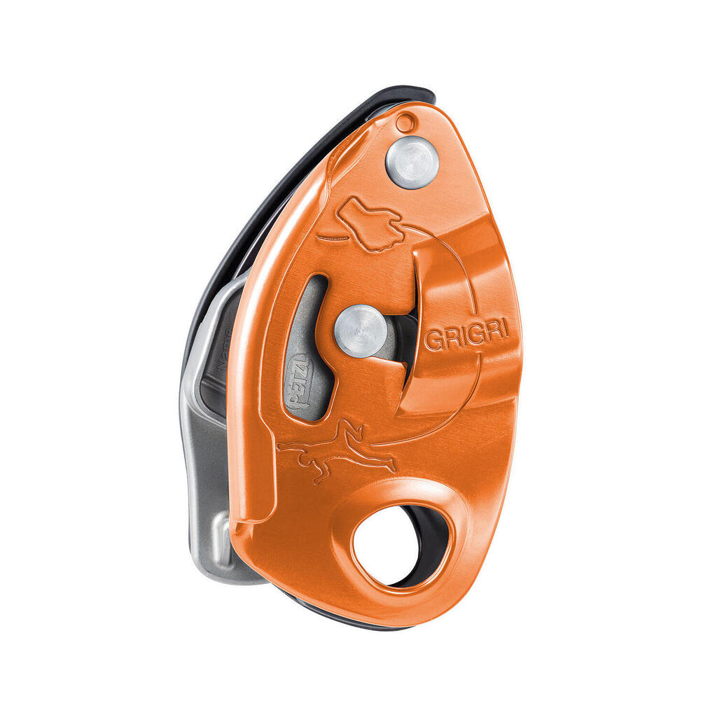 Petzl Grigri Orange Assisted Braking Device