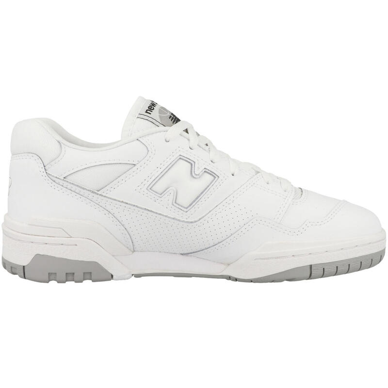 Pantofi New Balance 550 albi unisex din piele