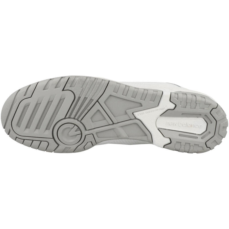 Pantofi New Balance 550 albi unisex din piele