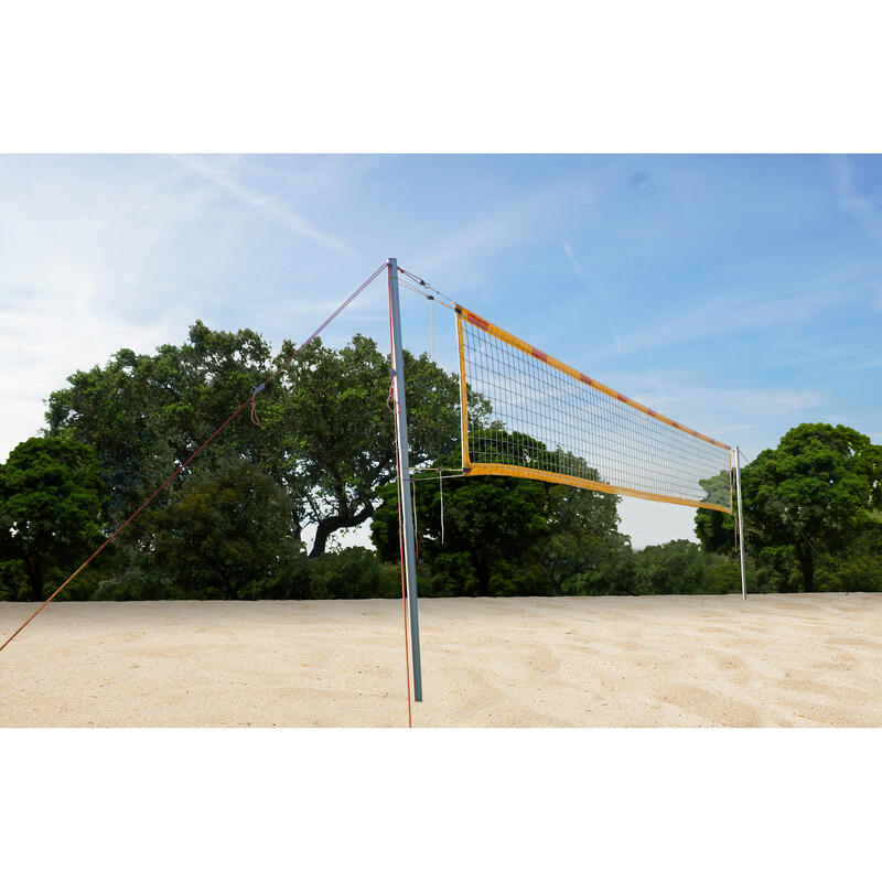 SunVolley Beachvolleyballanlage Plus, Ohne Spielfeldmarkierung, 9,5 m