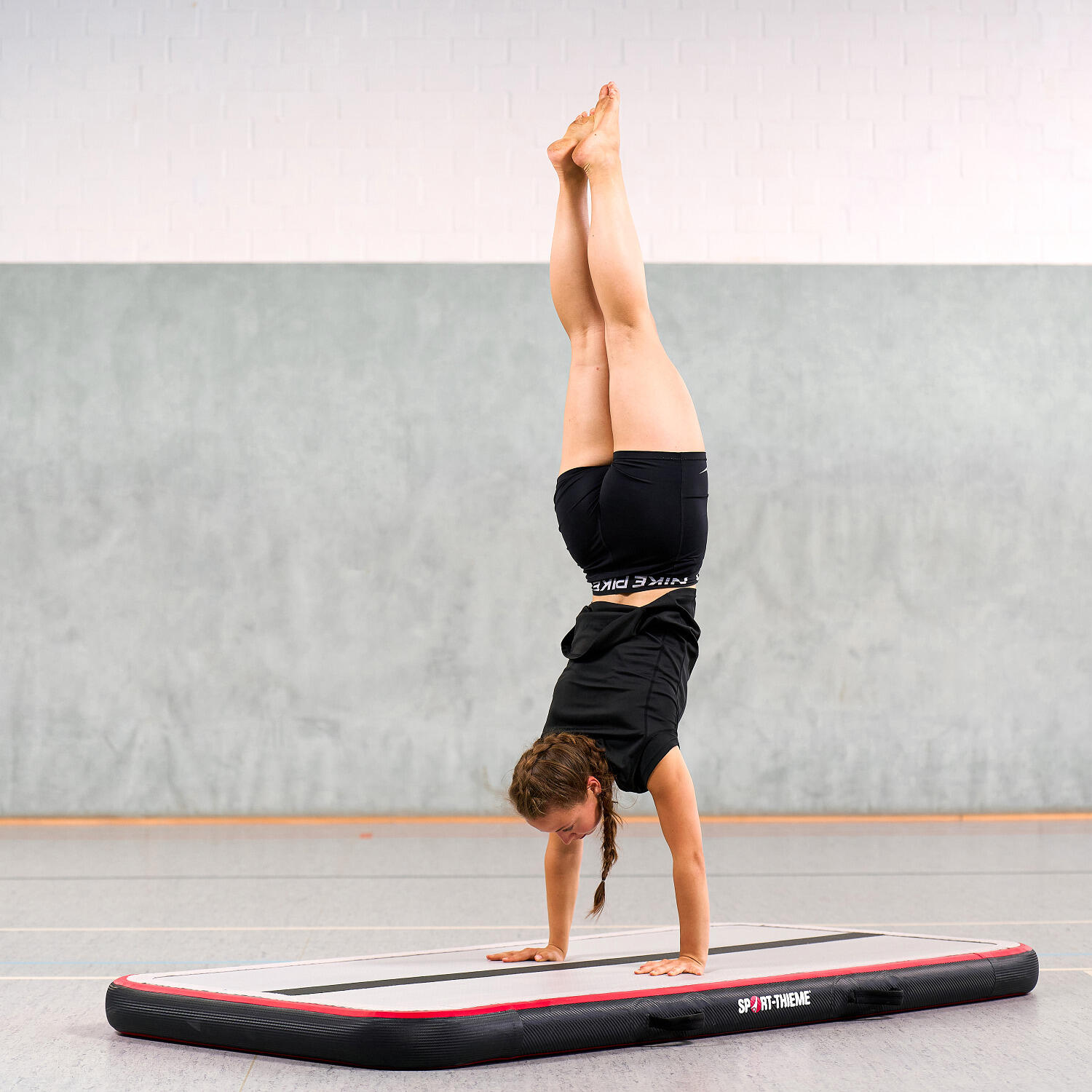 AirMat Carbon Turnen Unisex Schwarz-Rot 4/6