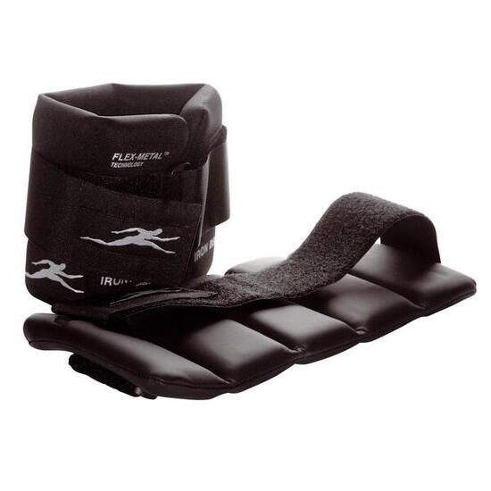 Gewichtsmanschetten Variabel 1,10 kg Fitness / Krafttraining Unisex Schwarz