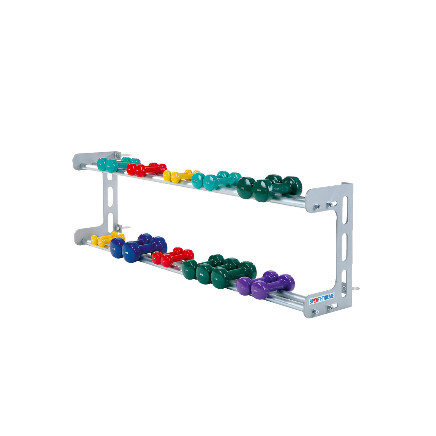 SPORT-THIEME Hantel-Wandablage Gewichtheben Unisex