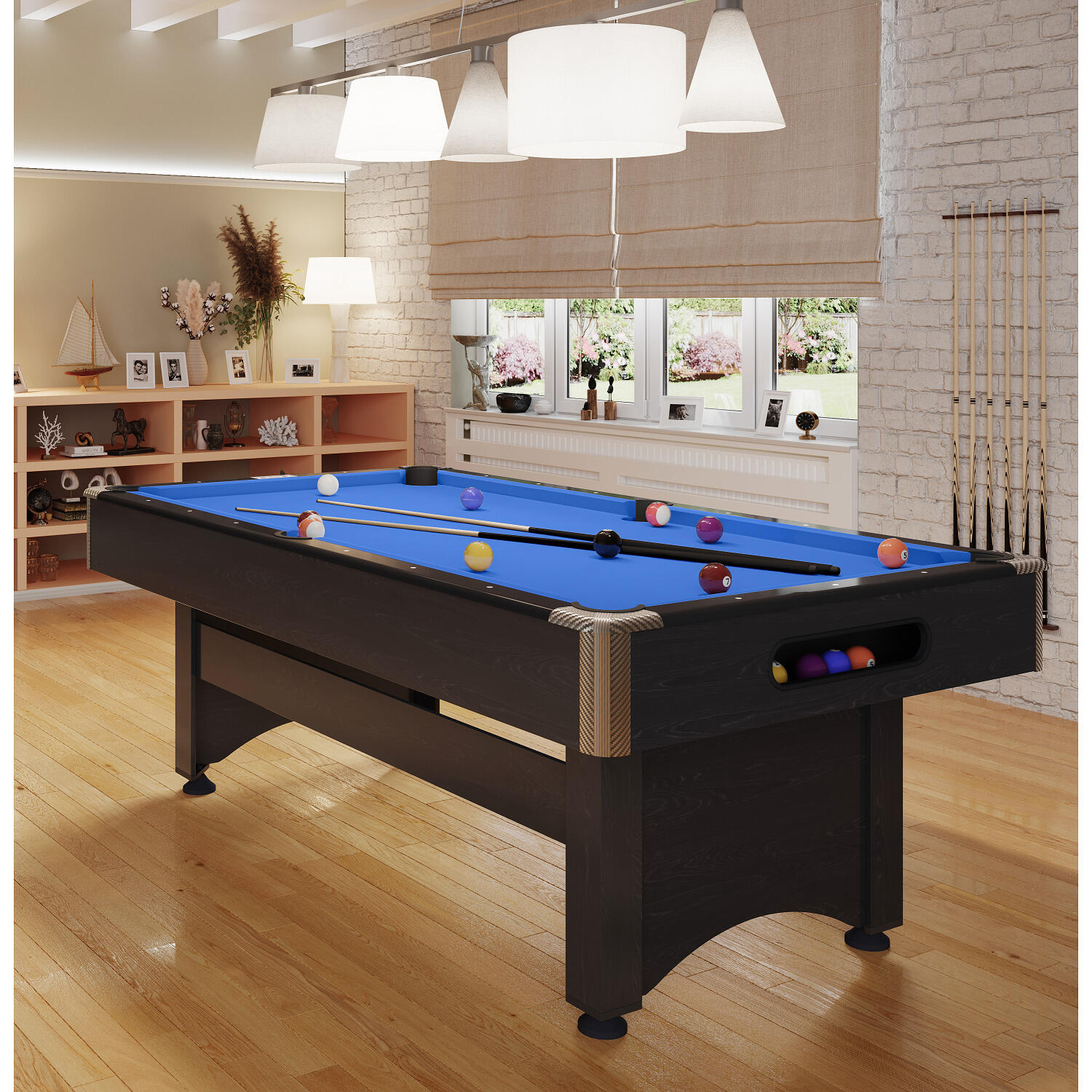 Billardtisch Galant Black Edition 8 ft Billard Unisex 5/6