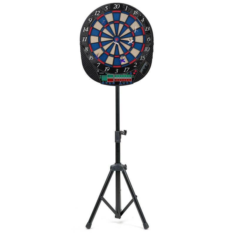Support Trépied Pour Cible De Fléchettes - Réglable Hauteur 173cm - Métal Robuste