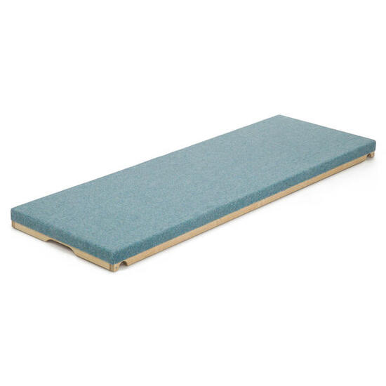 Stegplatte Kombi für Turnhocker Kinderturnen Unisex Blau, Natur