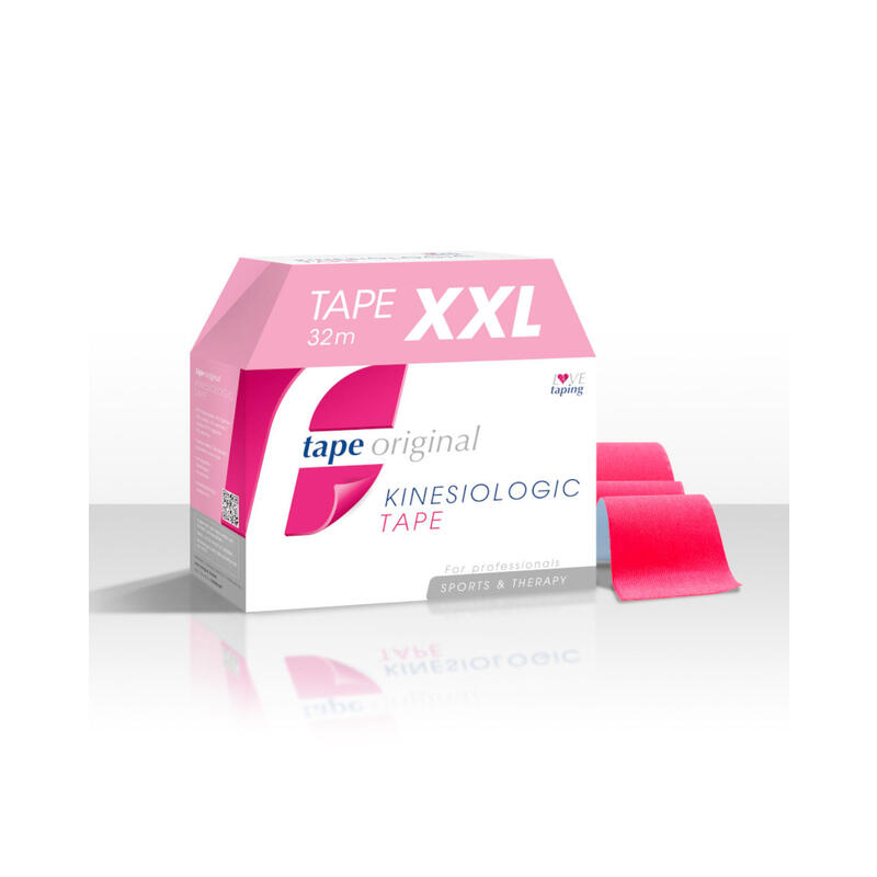 Tape Original Bande de kinésiologie « XXL », Rose