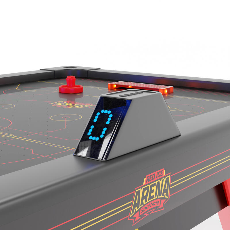 Sportime 7ft Airhockey-Tisch Ice Arena, Red Ice Arena