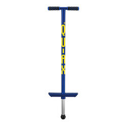Pogo-Stick bâton sauteur QU-AX enfant 50 kg Bleu