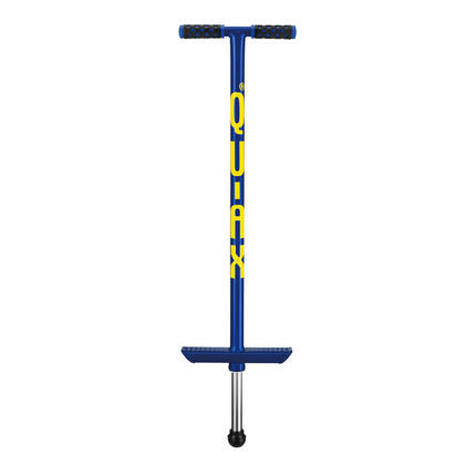 Pogo-Stick bâton sauteur QU-AX enfant 50 kg Bleu